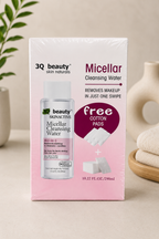 3Q Beauty Micellar Cleansing Water 290ml + Free Cotton Pads