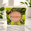Miss Rose Professional Compact Powder | Long-Lasting Matte Finish Face Powder for Oil Control & Flawless Coverage