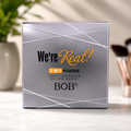 BOB We're Real! 2-in-1 Compact Powder | Smart Coverage & Natural Finish