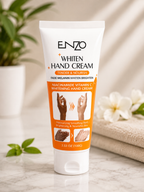 ENZO Whitening Hand Cream with Niacinamide & Vitamin C – Brightening & Nourishing Hand Lotion 100g