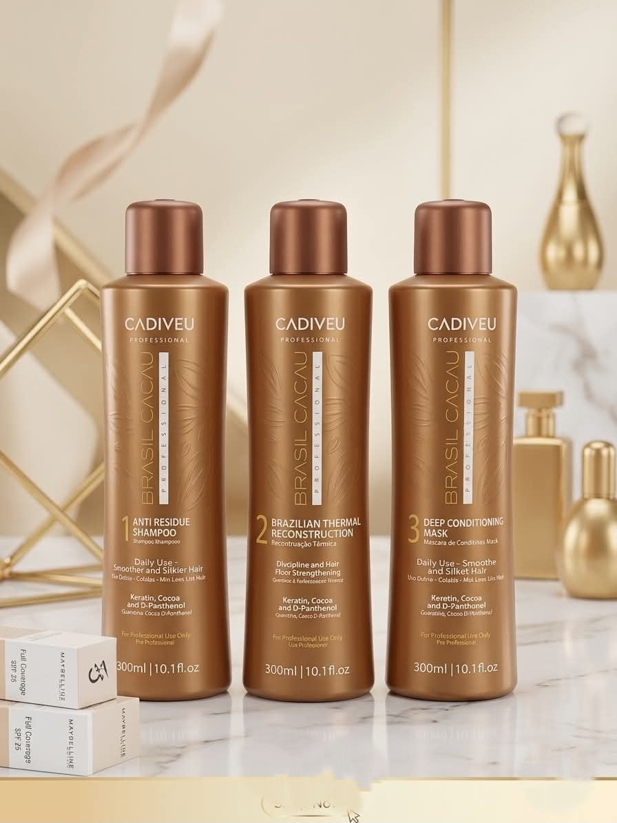 Cadiveu Brasil Cacau Keratin Treatment Kit
