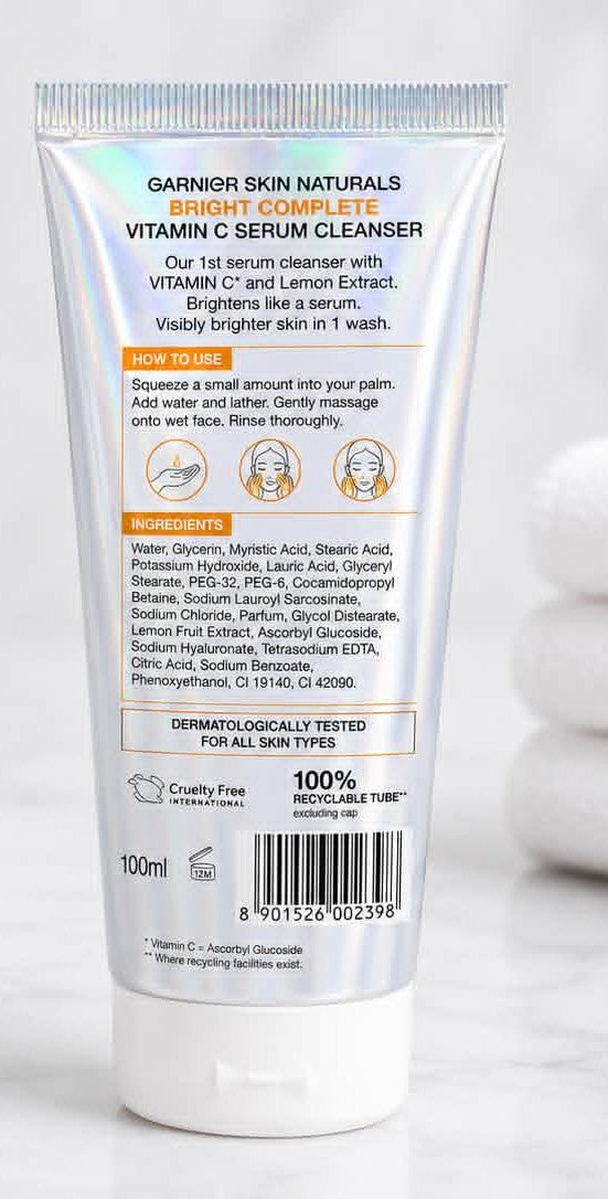 Garnier Bright Complete Vitamin C Cleanser
