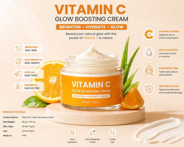 Me-On Vitamin C Glow Boosting Cream