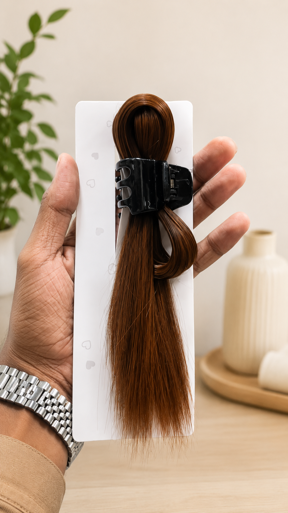 Claw Clip Ponytail Extension – Straight Hair Hairpiece