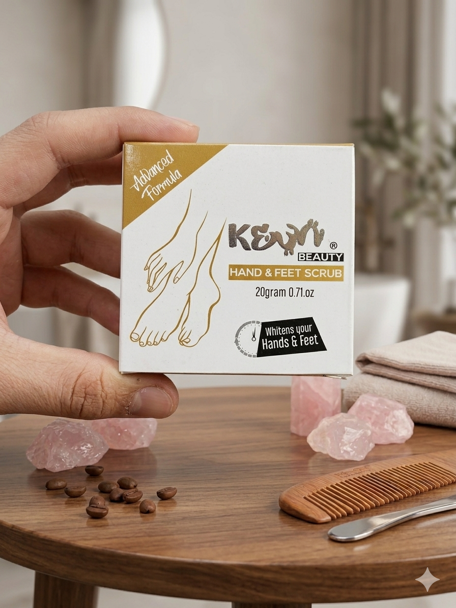 Advanced Formula Kevu Beauty Hand & Feet Scrub