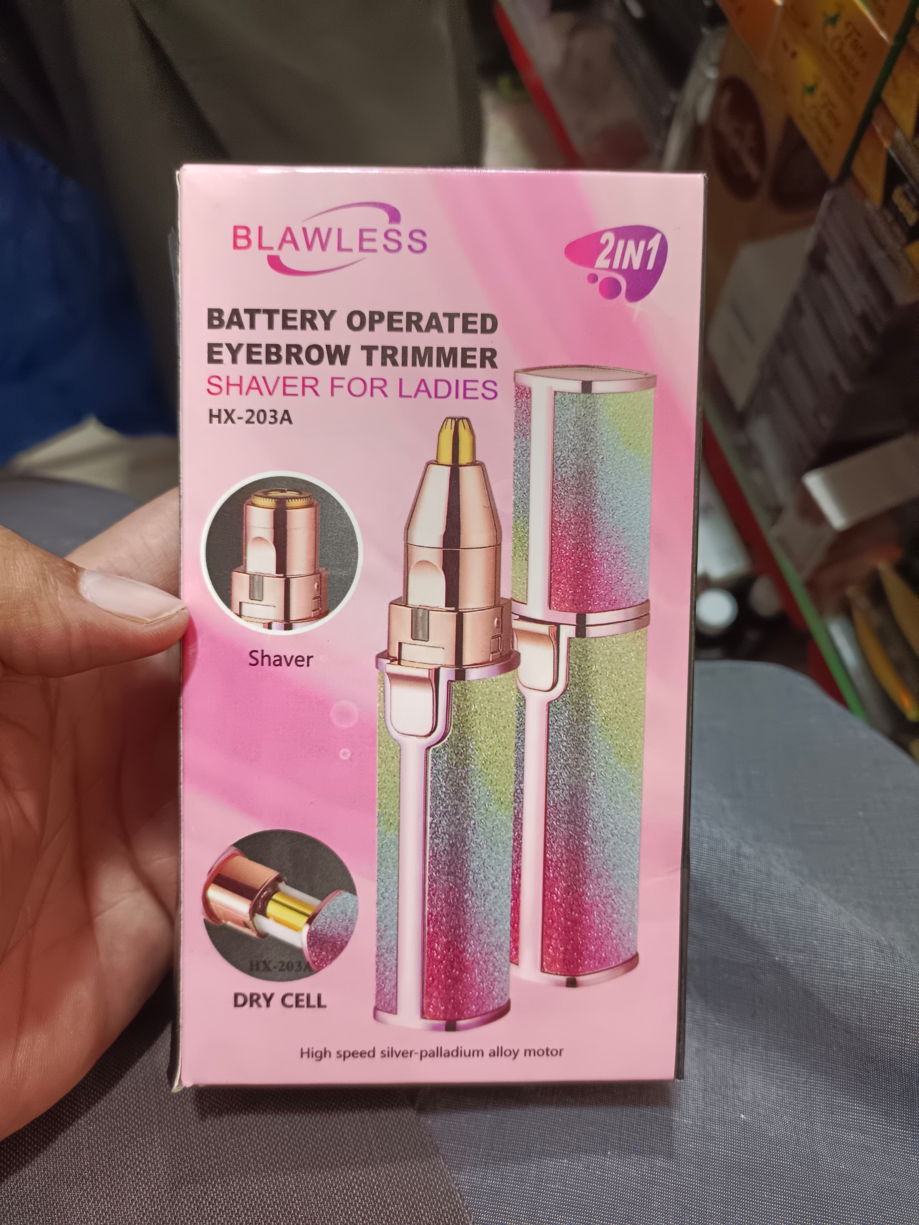 Blawless 2-in-1 Eyebrow Trimmer for Ladies