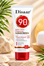 Disaar SPF 90 Sunscreen – Sport Ultra Protective Face & Body Sunblock | 120g