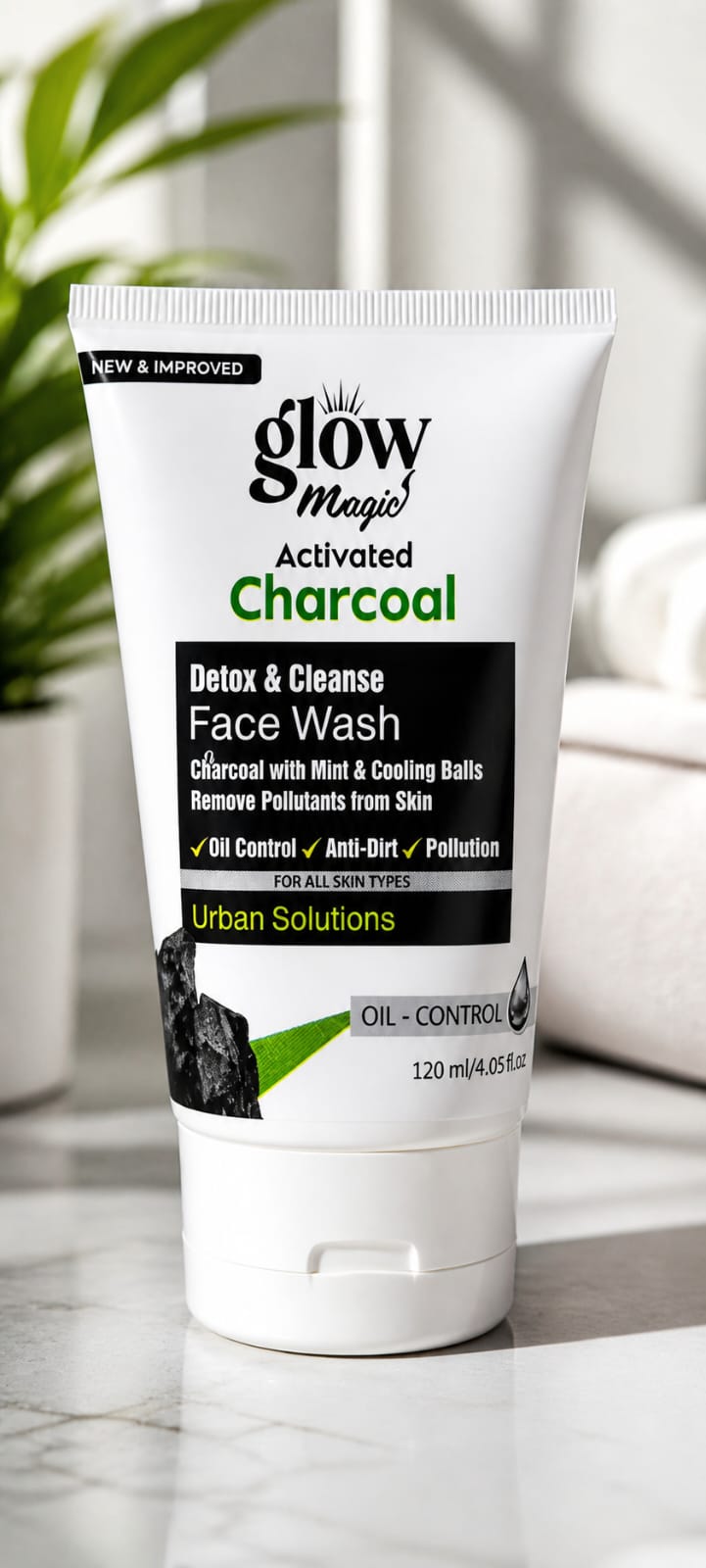 Glow Magic Charcoal Detox Face Wash