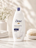 Dove Body Wash 200ml – 4 Variants | Deeply Nourishing, Cucumber, Pomegranate, Exfoliating