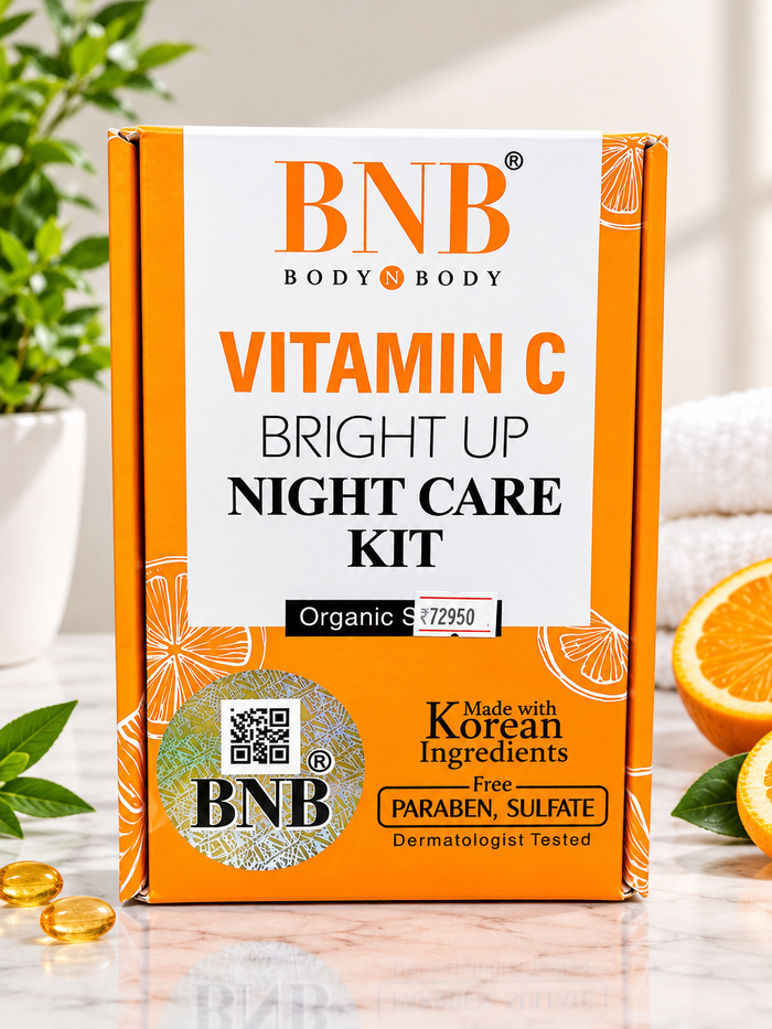 BNB Vitamin C Bright Up Night Care Kit | Korean Skincare
