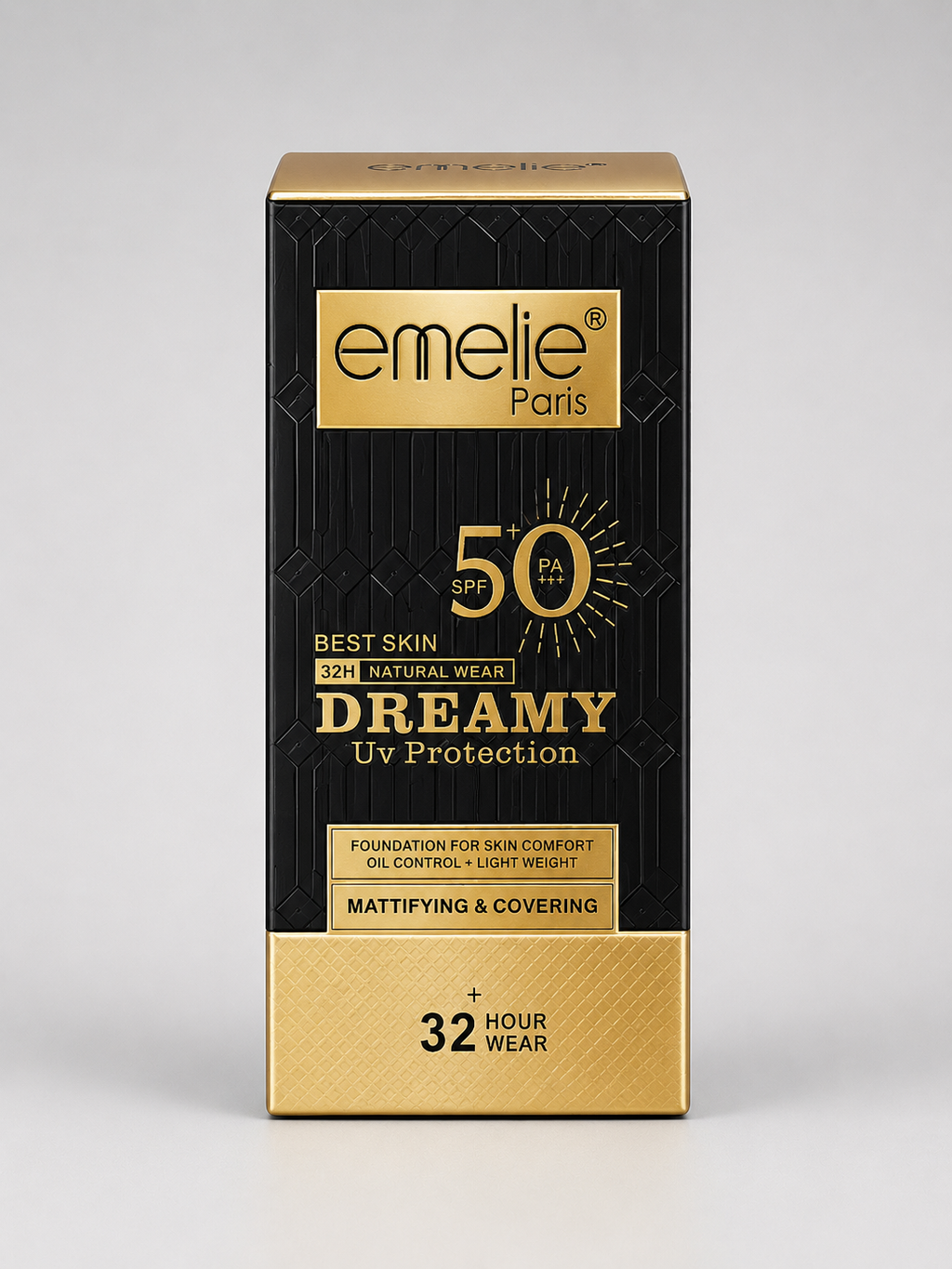 Emelie Paris Dreamy Foundation SPF 50 | 32H Matte Wear