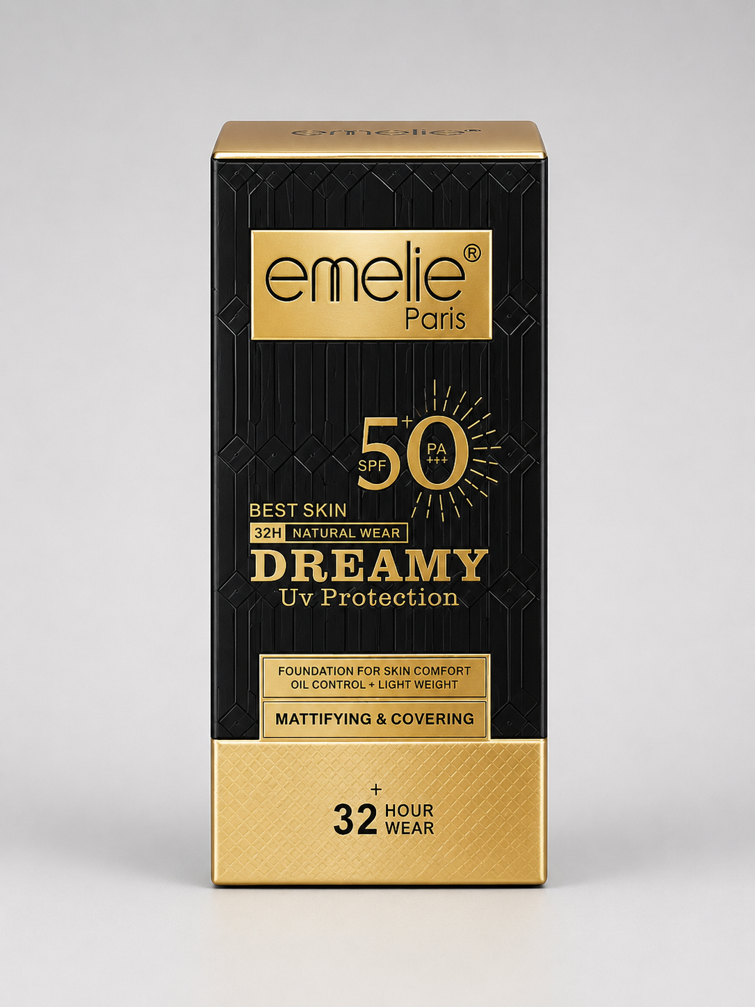 Emelie Paris Dreamy Foundation SPF 50 | 32H Matte Wear