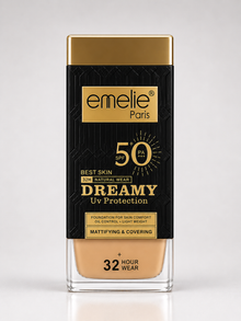 Emelie Paris Dreamy Foundation SPF 50 | 32H Matte Wear