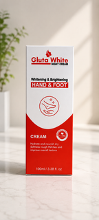 Hand & Foot Whitening Cream – Gluta White Brightening Night Cream 100ml