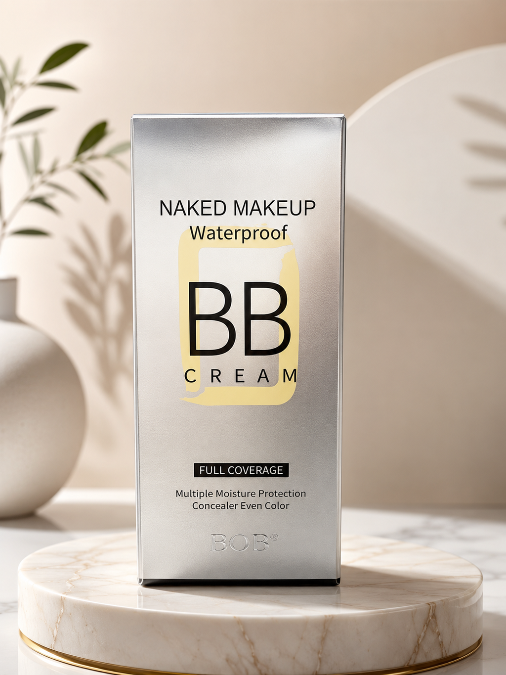 BOB Naked Makeup Waterproof BB Cream